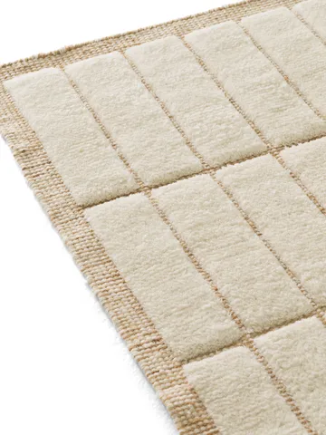 Alfombra Tile - Ivory, 200x300 cm - Audo Copenhagen