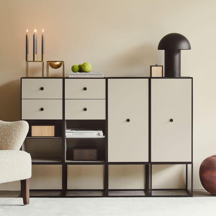 Almacenaje Frame 70, Light grey, 2 baldas Audo Copenhagen