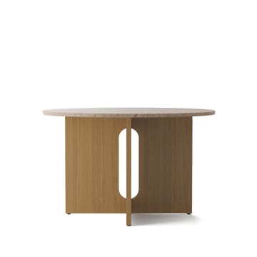 Androgyne Mesa - Sand stone-base de roble sin tratar - Audo Copenhagen