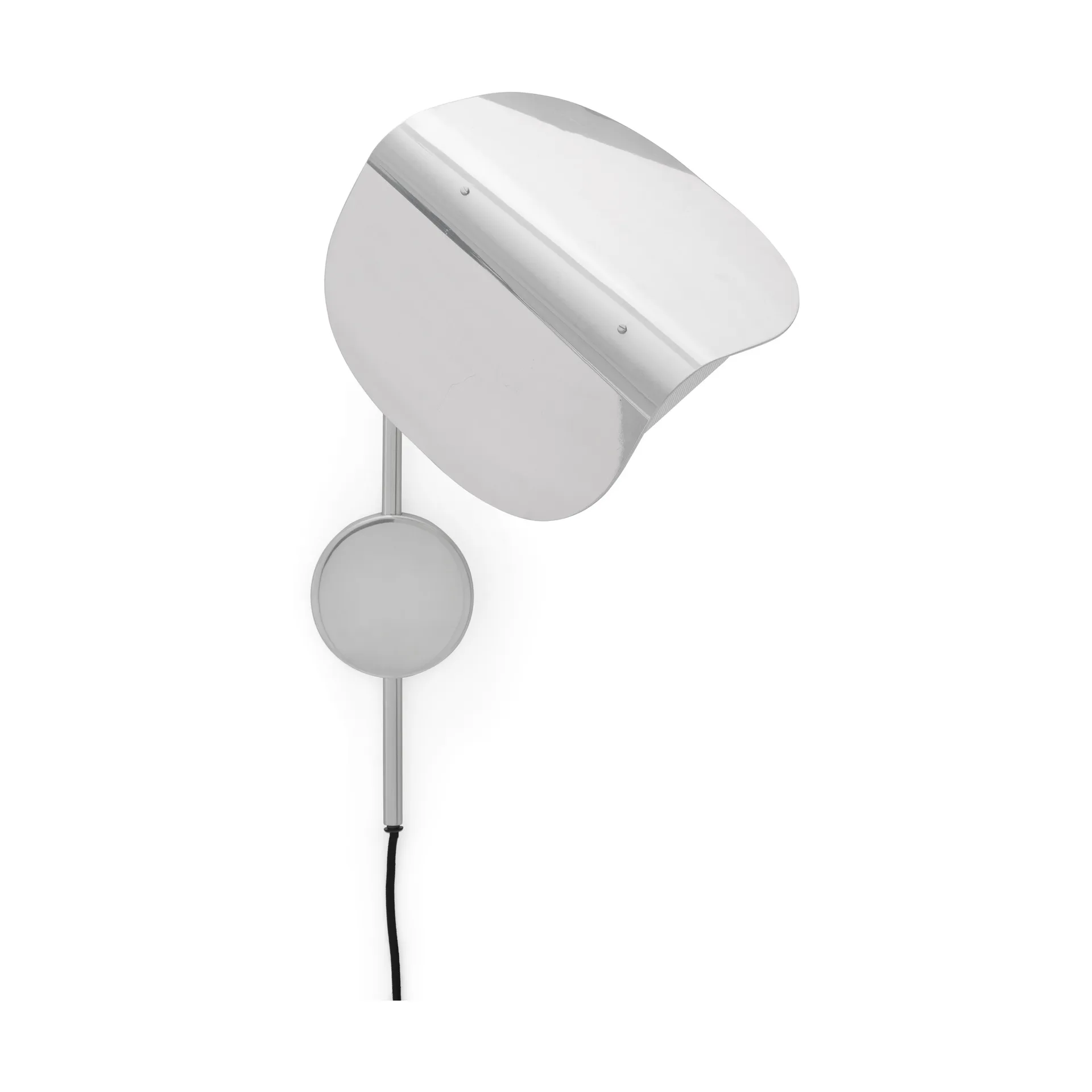 Aplique de pared Wing , Polished aluminium, 47 cm Audo Copenhagen