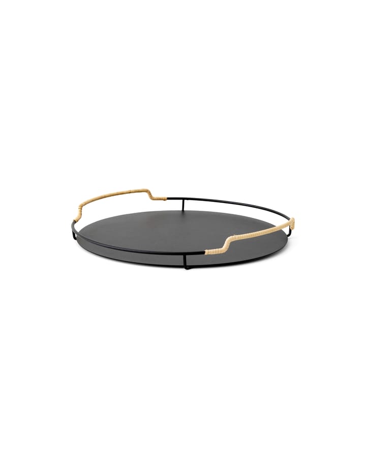 Bandeja de servir Balcony Ø36,5 cm, negro Audo Copenhagen