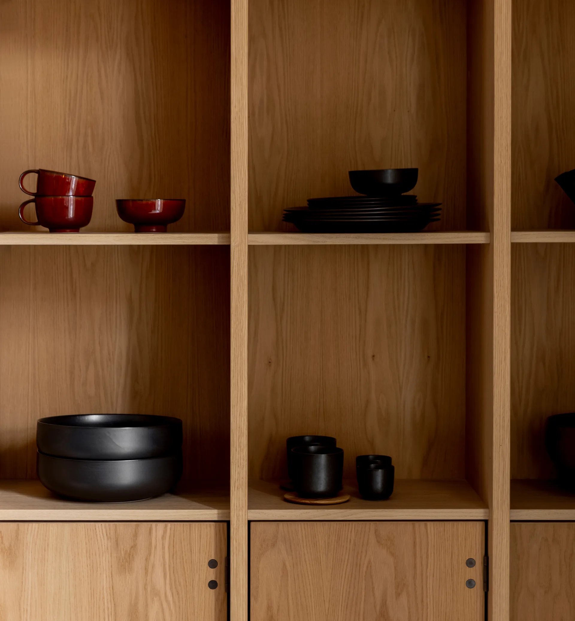 Bol con pie New Norm Ø12 cm, esmaltado oscuro Audo Copenhagen