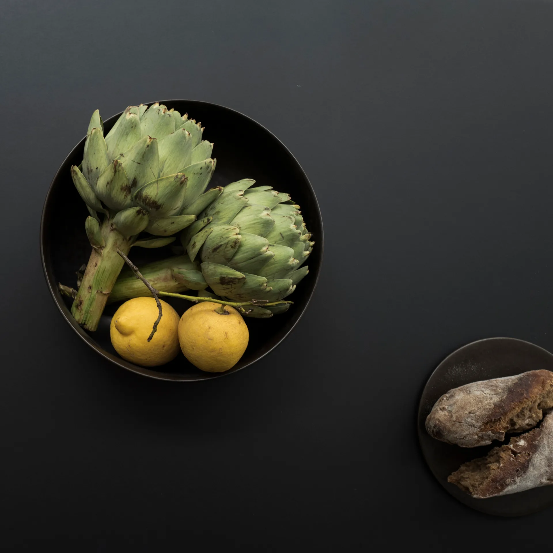 Bol Norm Ø25 cm, Dark Glazed Audo Copenhagen