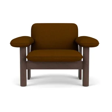 Butaca Brasilia low back - Dark oak-Baru 0450 - Audo Copenhagen