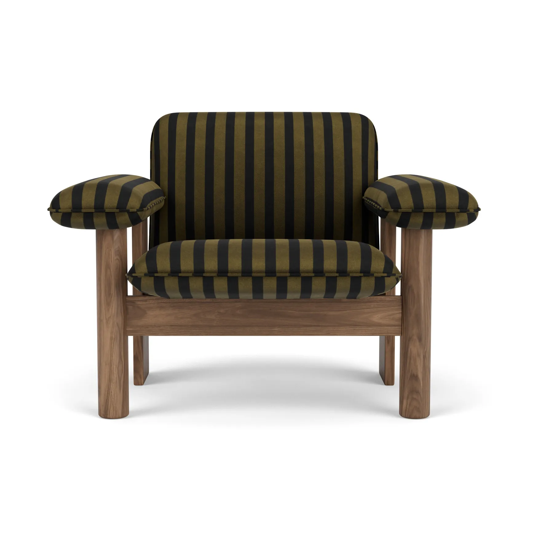 Butaca Brasilia low back, Walnut-Cabanon Soft FCL7029-04 Audo Copenhagen