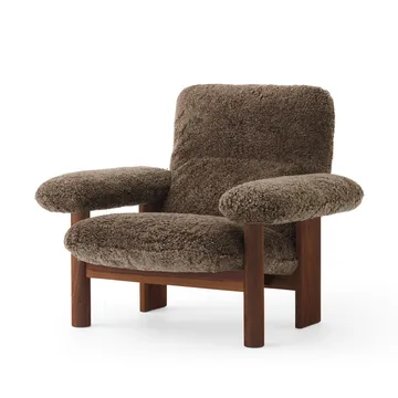 Butaca Brasilia - Walnut-Root sheepskin - Audo Copenhagen