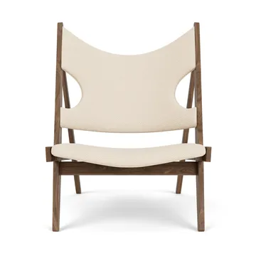 Butaca Lounge Knitting - Walnut-Logan Jasmine - Audo Copenhagen