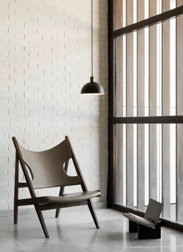 Butaca Lounge Knitting - Walnut-Logan Jasmine - Audo Copenhagen