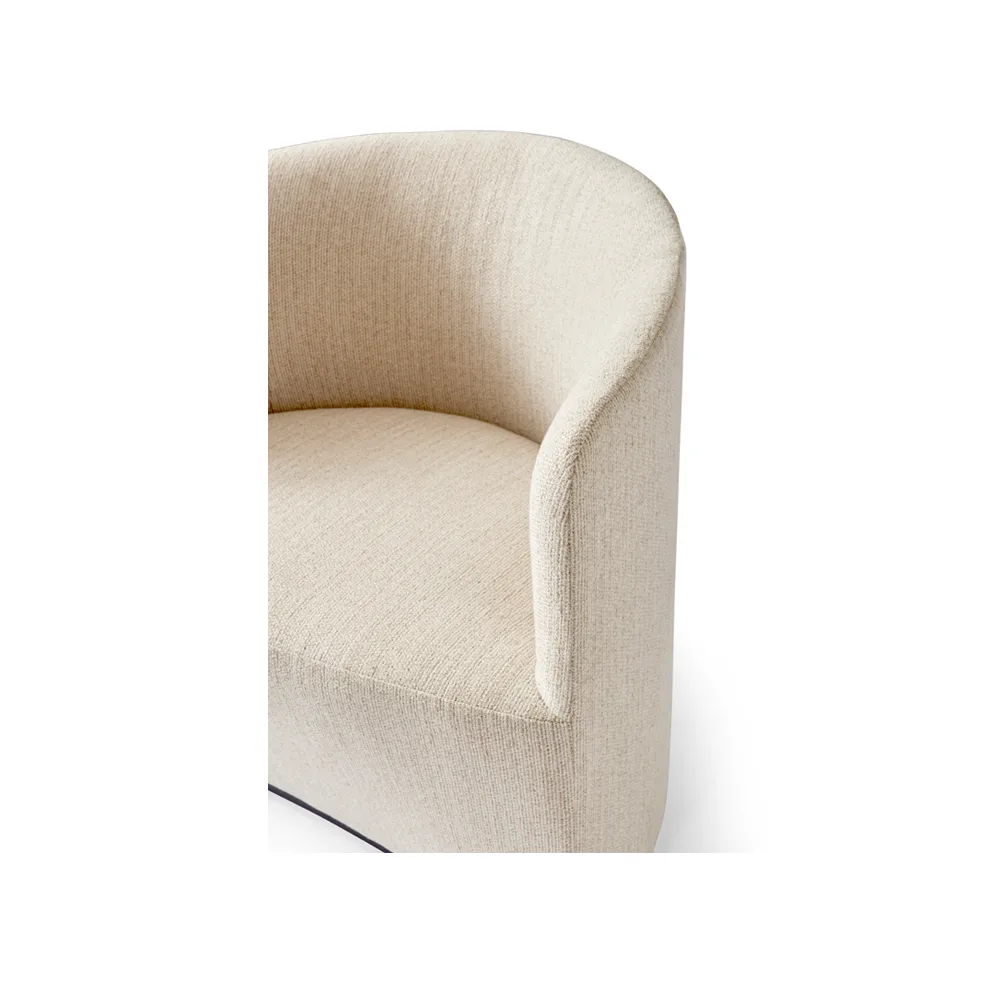 Butaca Lounge Tearoom Lounge, Tela savanna 202 beige Audo Copenhagen