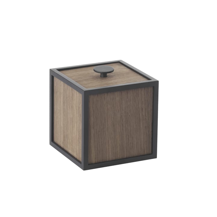 Caja con tapa Frame 10 - roble ahumado - Audo Copenhagen