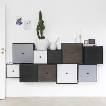Caja con tapa Frame 10 - roble ahumado - Audo Copenhagen