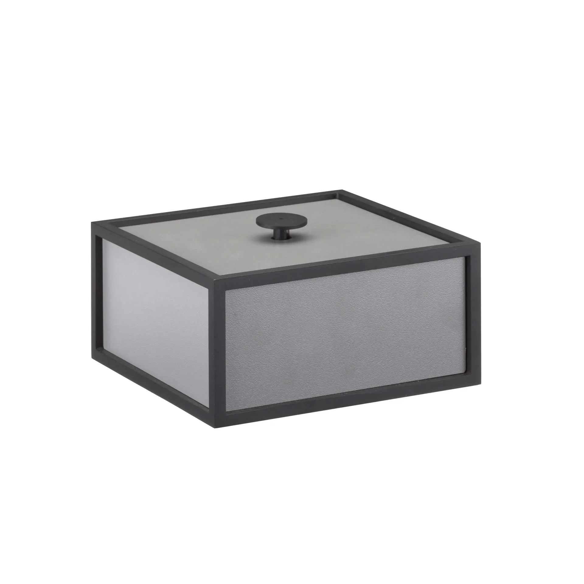 Caja con tapa Frame 14, gris oscuro Audo Copenhagen