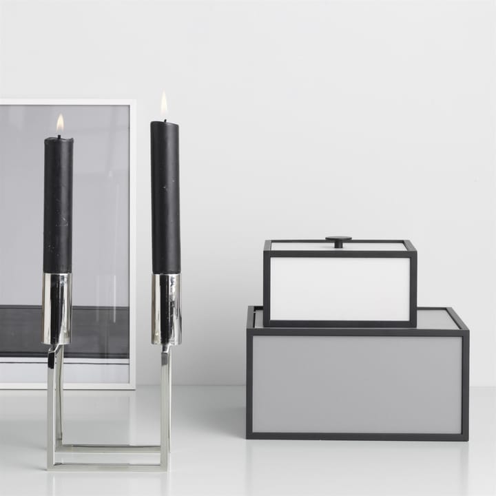 Caja con tapa Frame 14, gris oscuro Audo Copenhagen