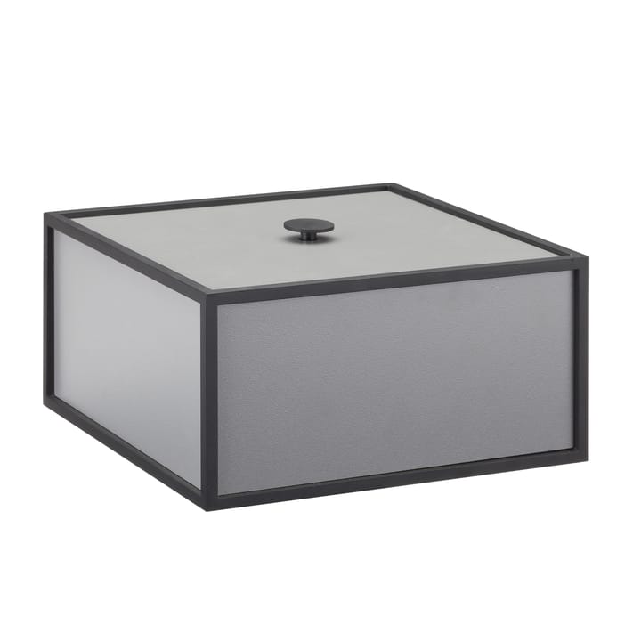 Caja con tapa Frame 20 - gris oscuro - Audo Copenhagen