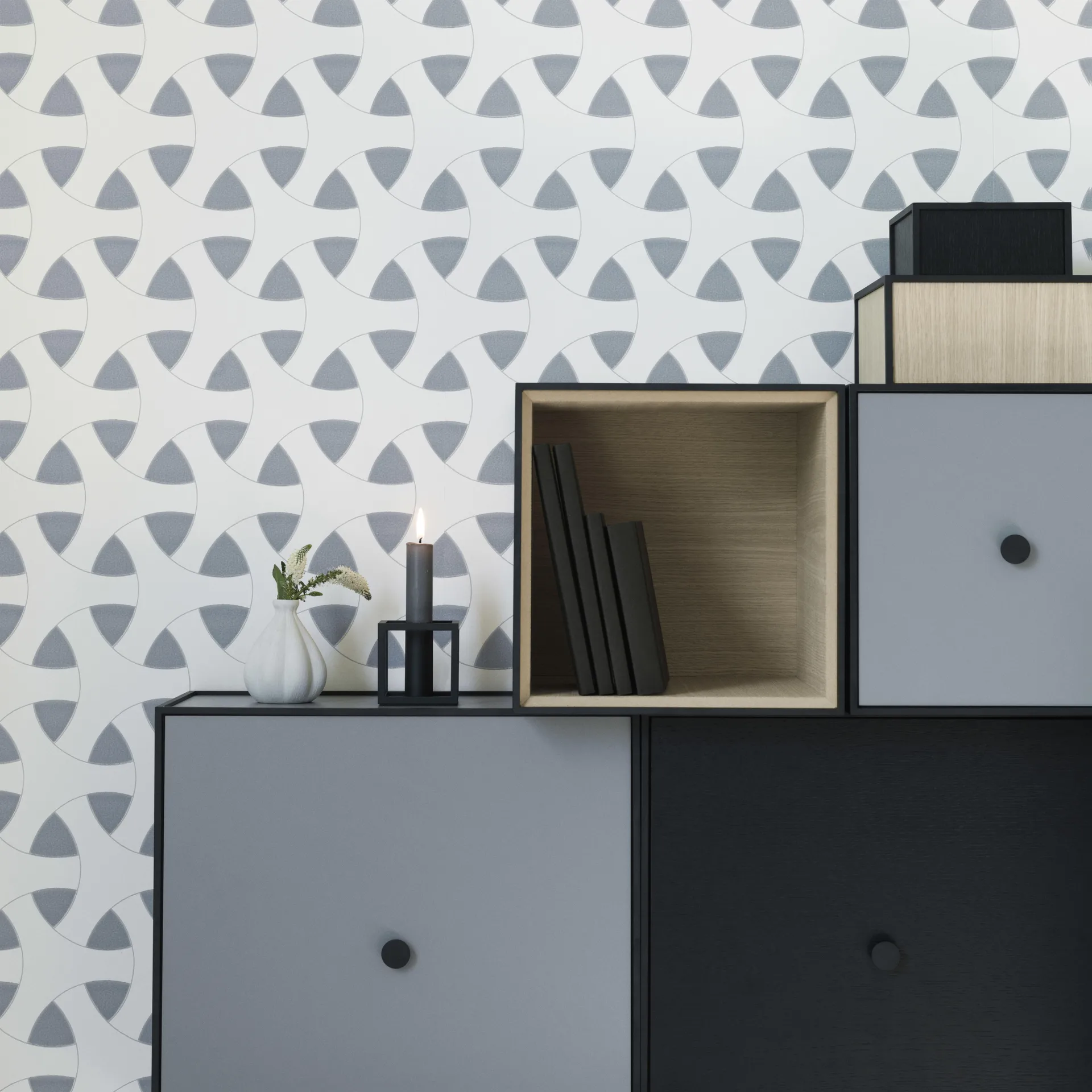 Caja con tapa Frame 20, roble Audo Copenhagen