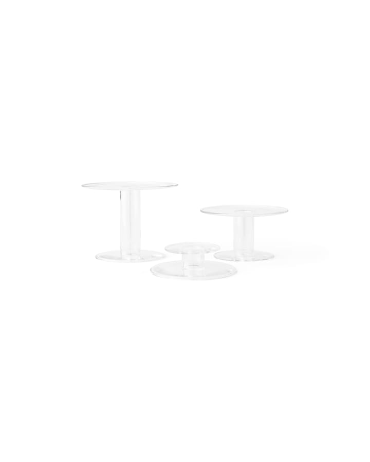 Candelabro Abacus 8,5 cm, transparente Audo Copenhagen