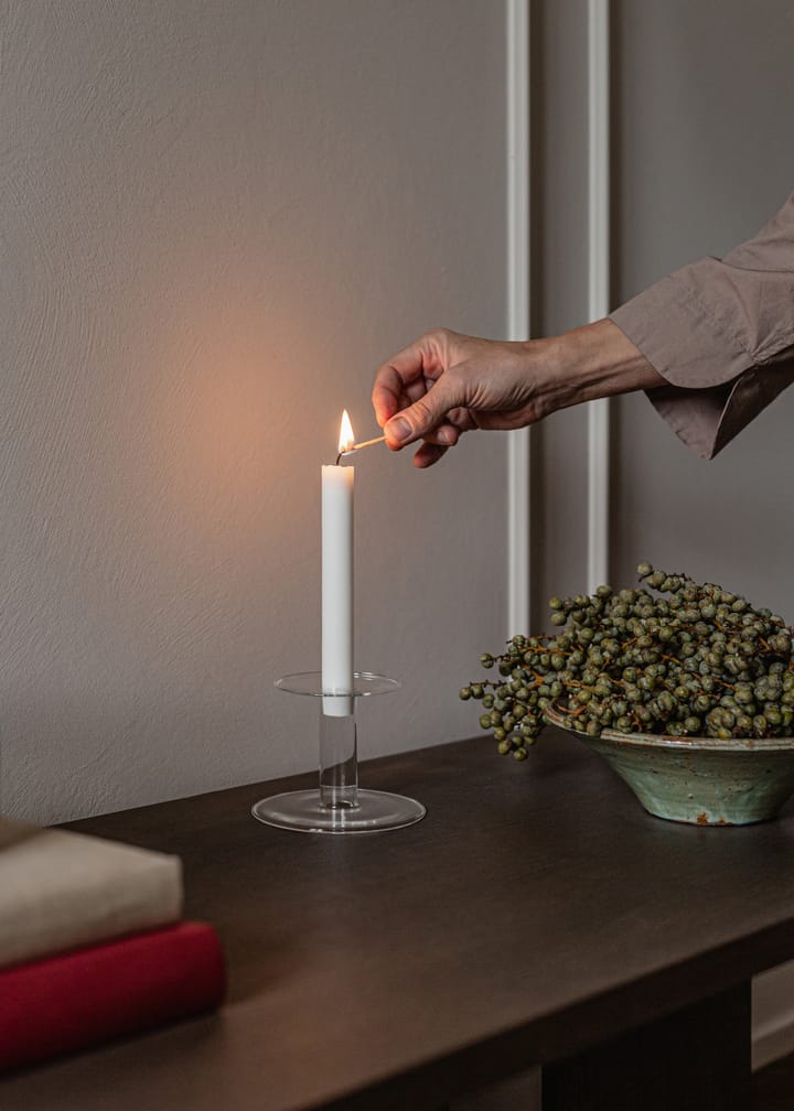 Candelabro Abacus 8,5 cm, transparente Audo Copenhagen