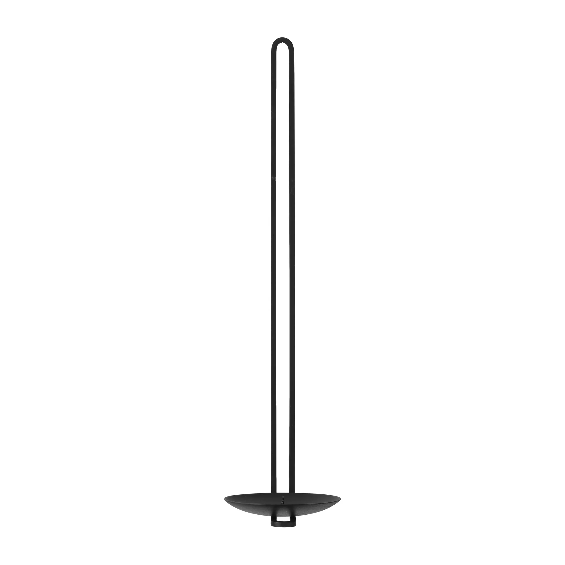 Candelabro de pared Clip 34 cm, Negro Audo Copenhagen