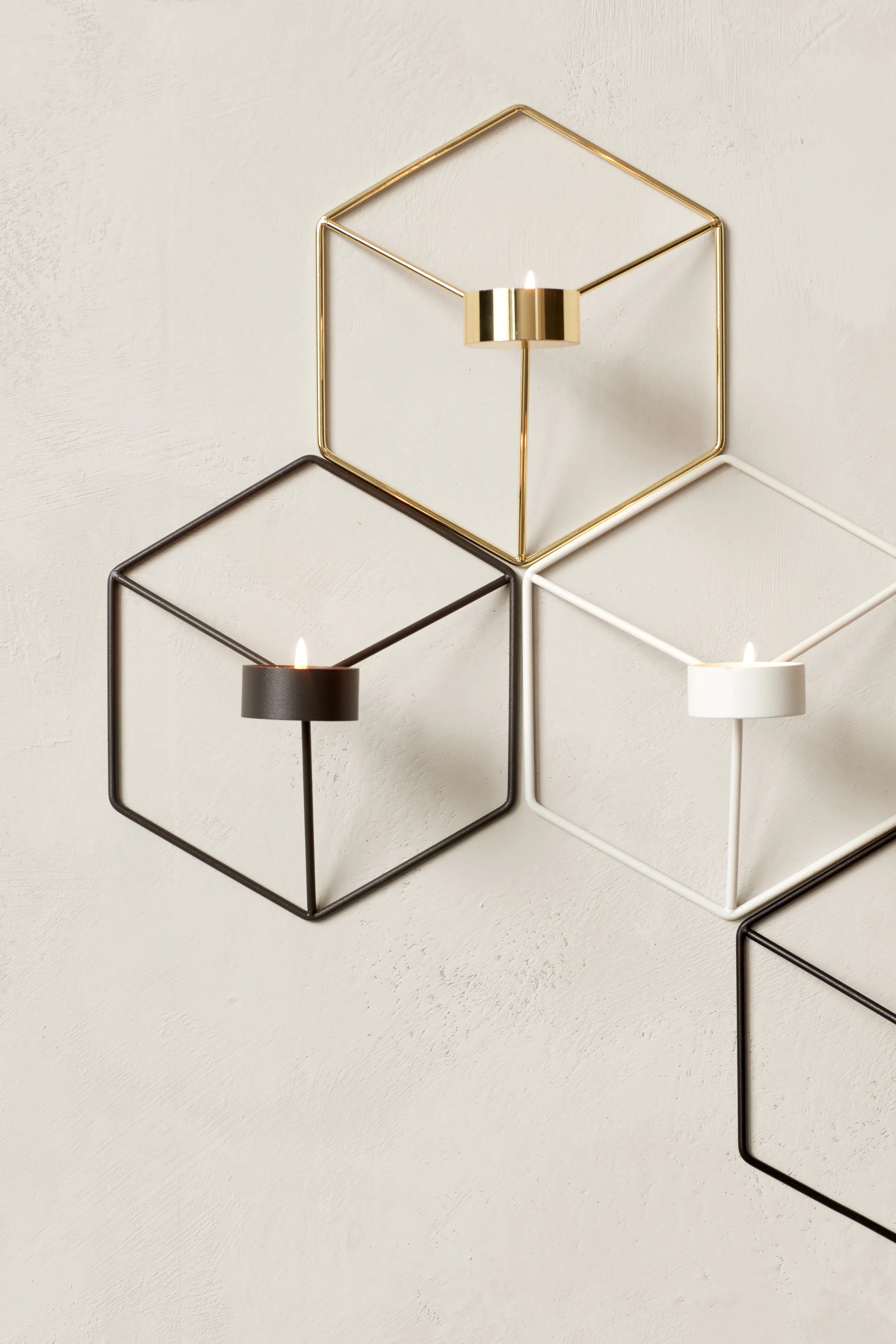 Candelabro de pared POV, negro Audo Copenhagen