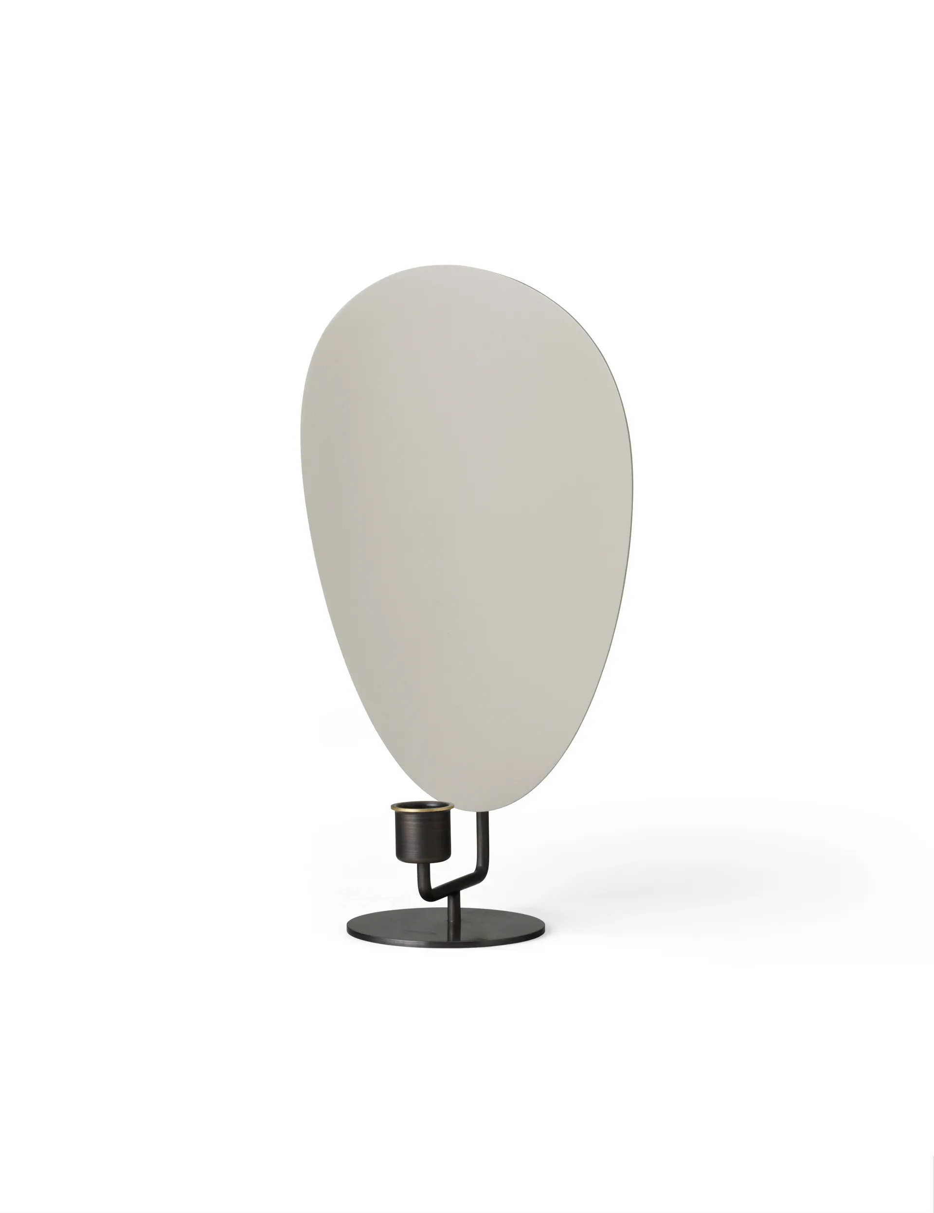 Candelabro Flambeau 30 cm, Latón dorado gris Audo Copenhagen