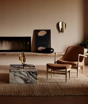 Candelabro Flambeau 30 cm - Latón negro pulido - Audo Copenhagen