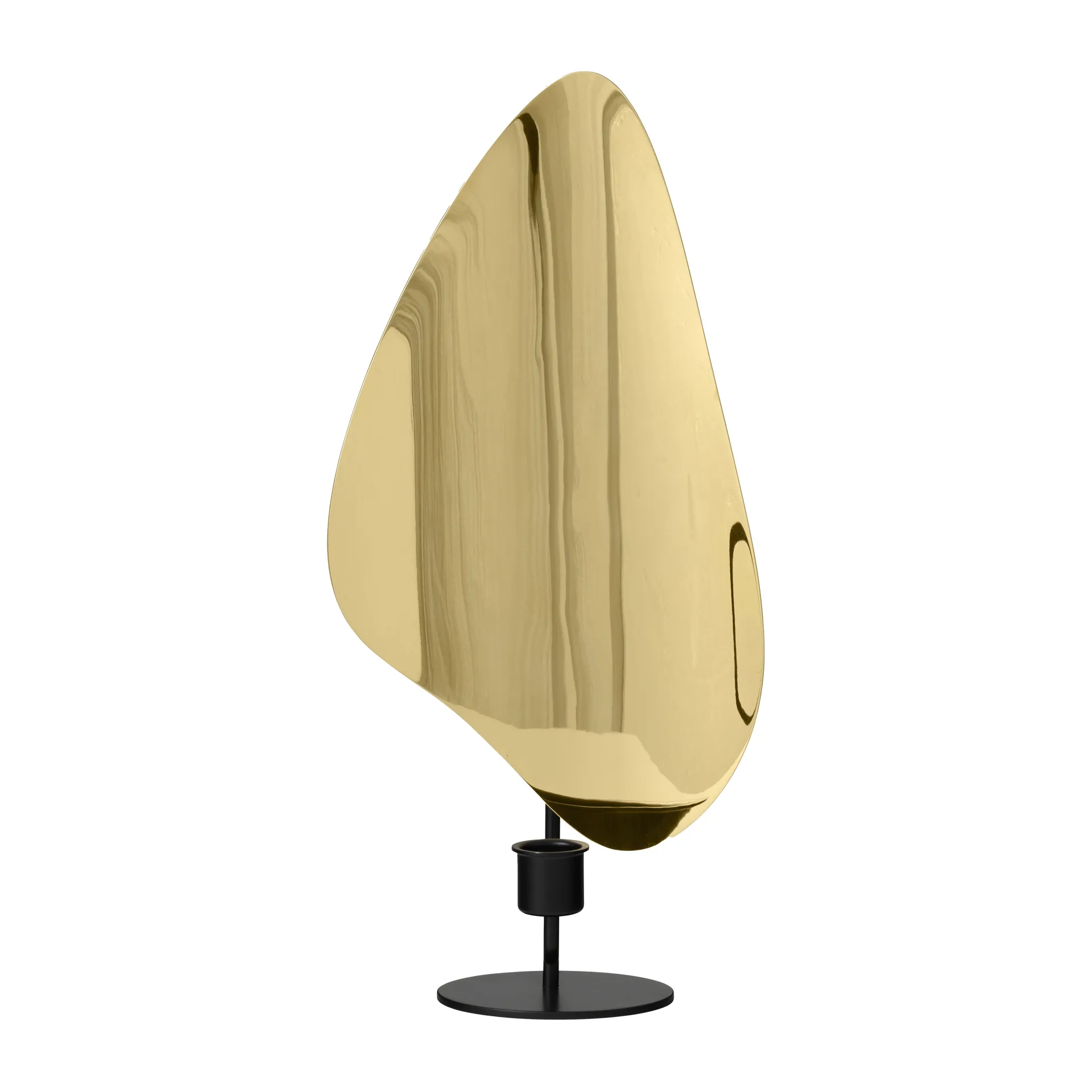 Candelabro Flambeau 34 cm, Latón negro pulido Audo Copenhagen