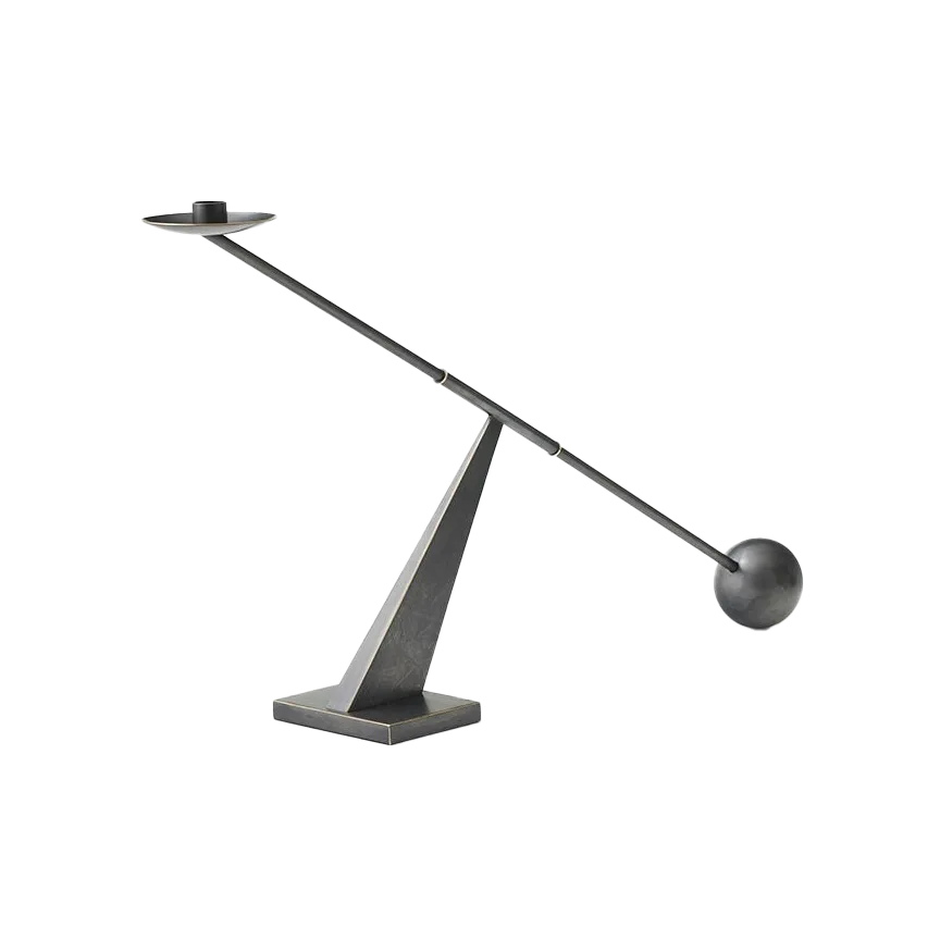 Candelabro Interconnect 70 cm, Bronzed brass Audo Copenhagen