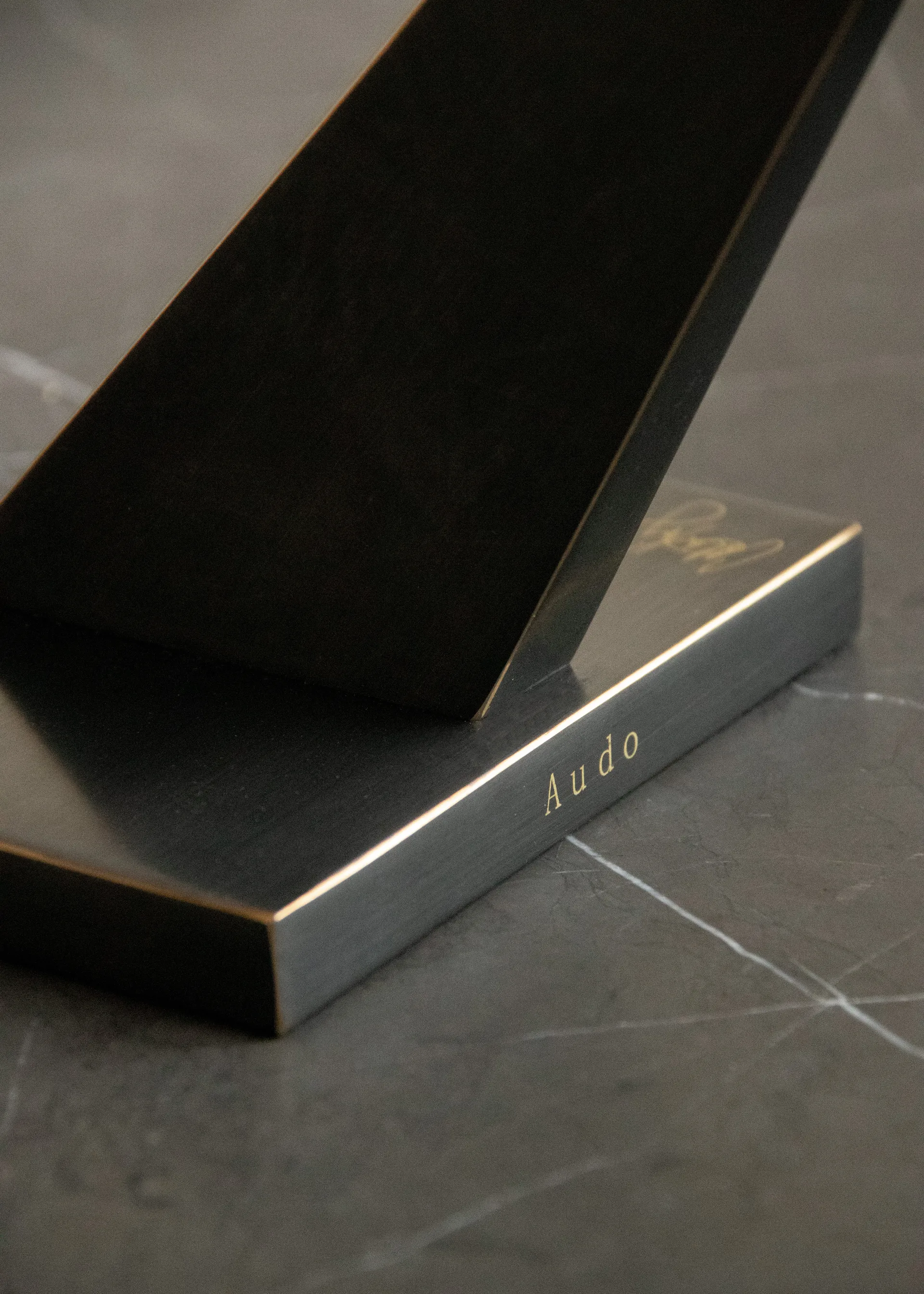 Candelabro Interconnect 70 cm, Bronzed brass Audo Copenhagen