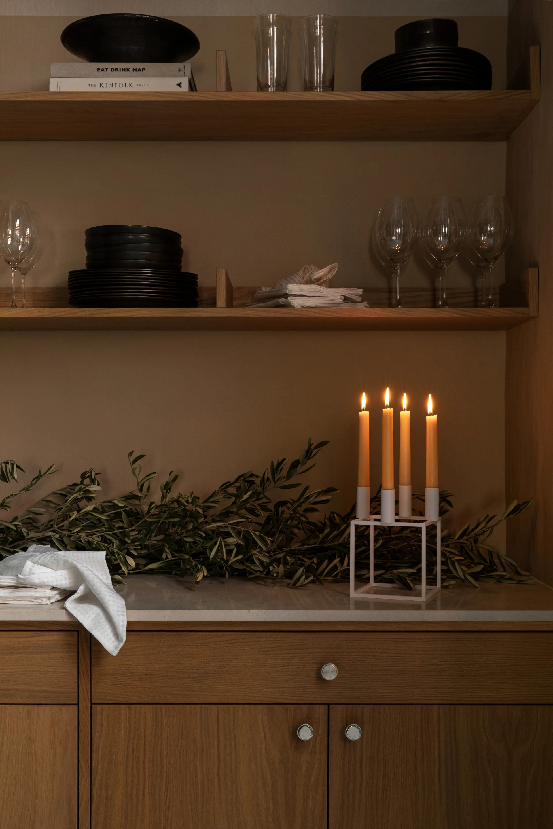 Candelabro Kubus 4, blanco Audo Copenhagen