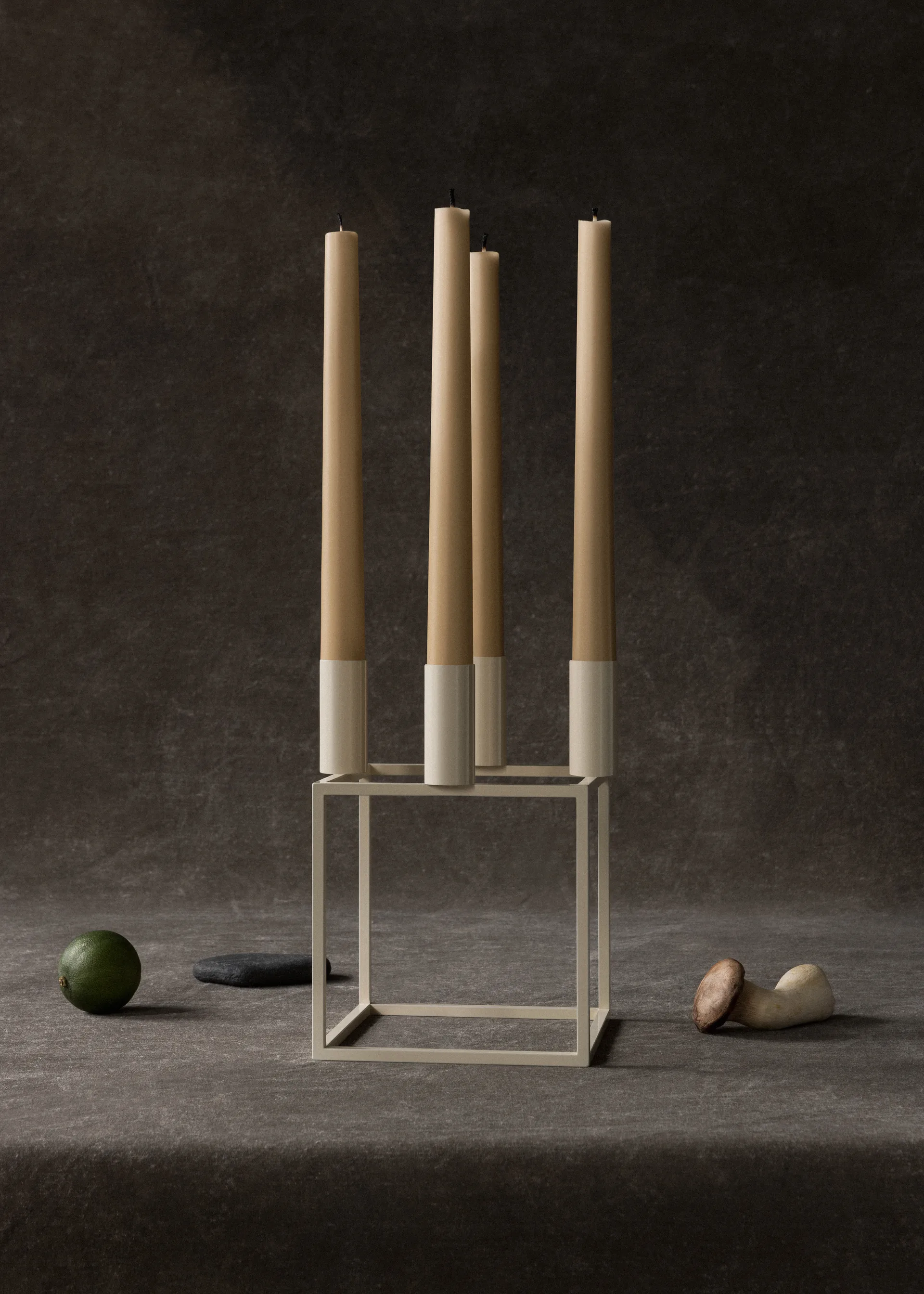 Candelabro Kubus 4, Ivory Audo Copenhagen