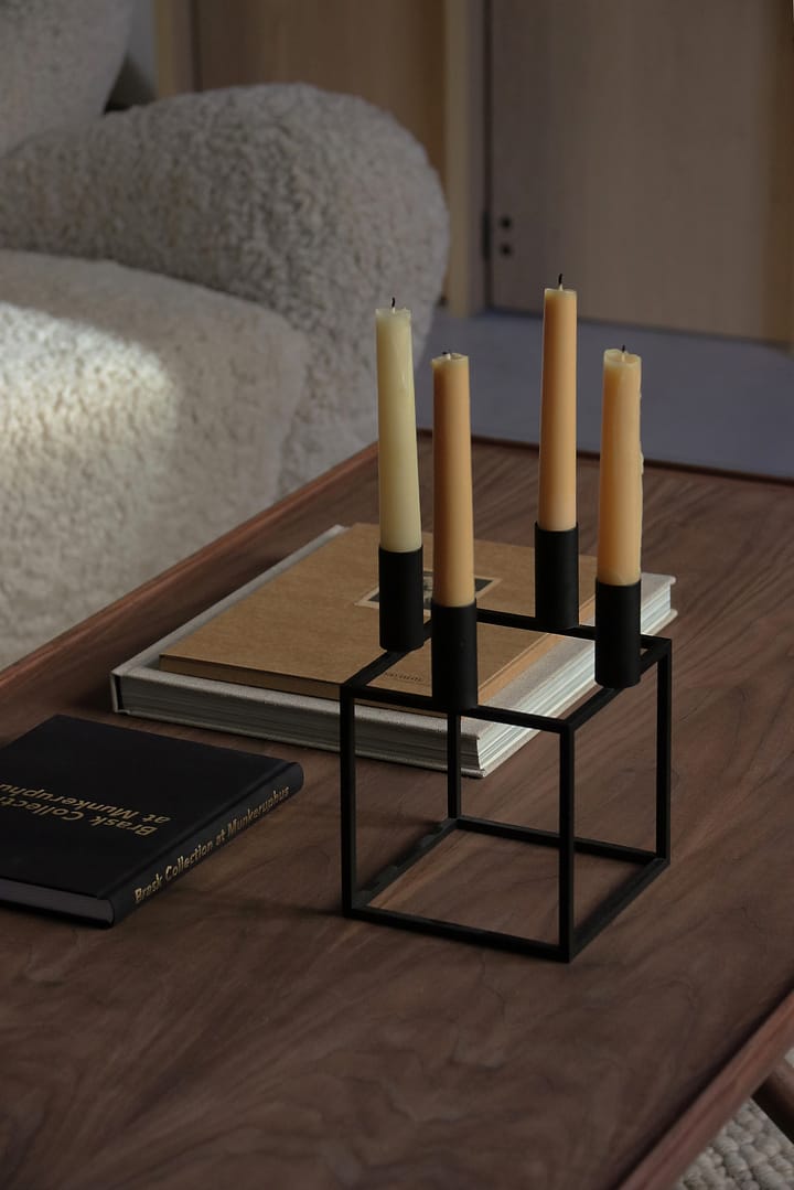 Candelabro Kubus 4, negro Audo Copenhagen