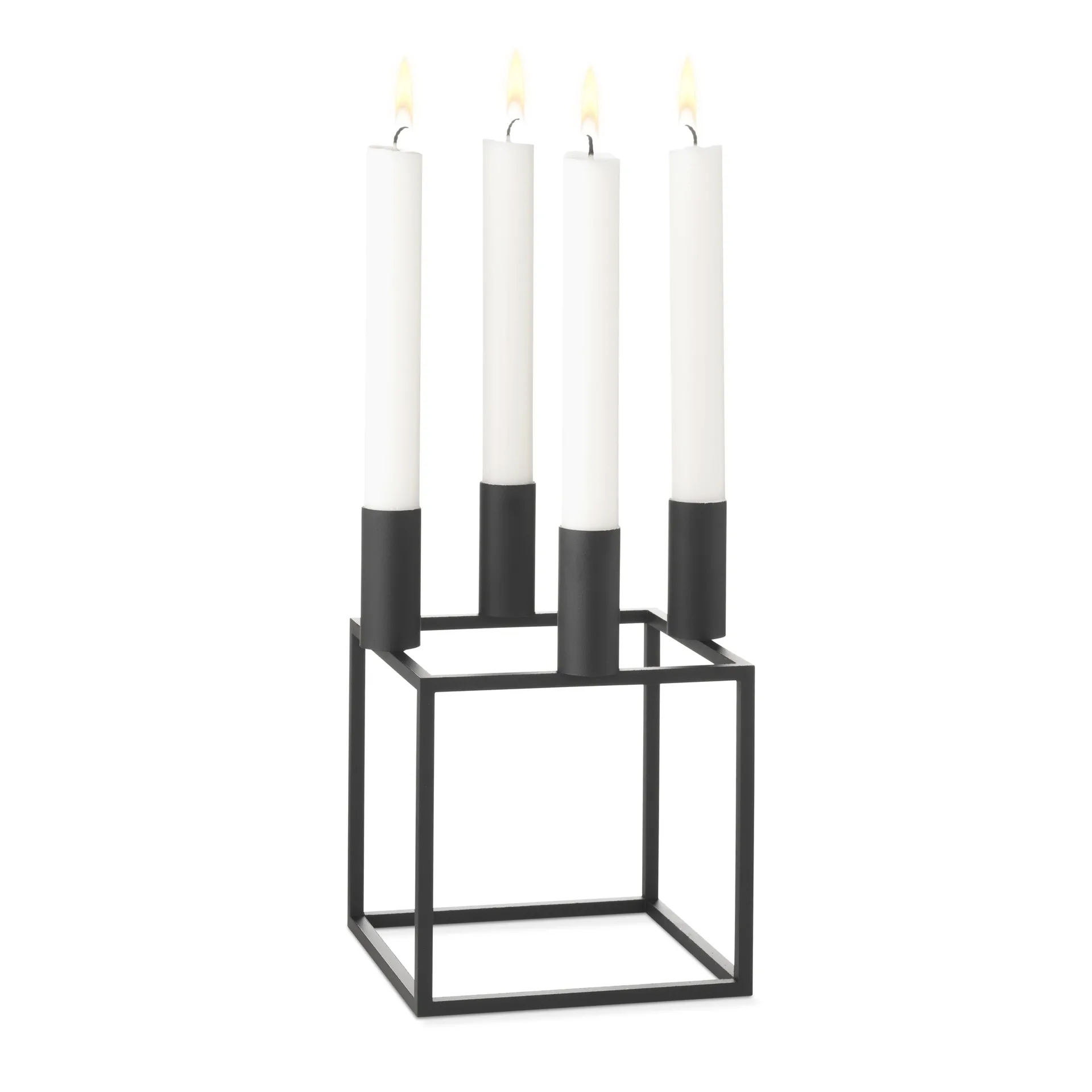 Candelabro Kubus 4, negro Audo Copenhagen