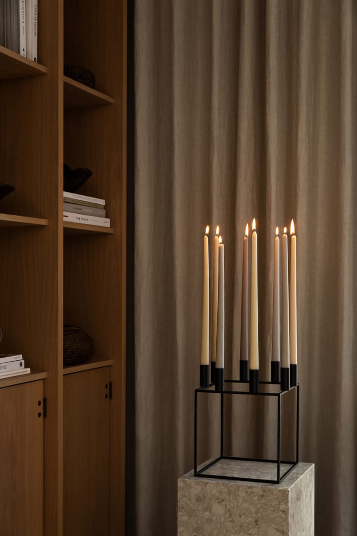 Candelabro Kubus 8, negro Audo Copenhagen