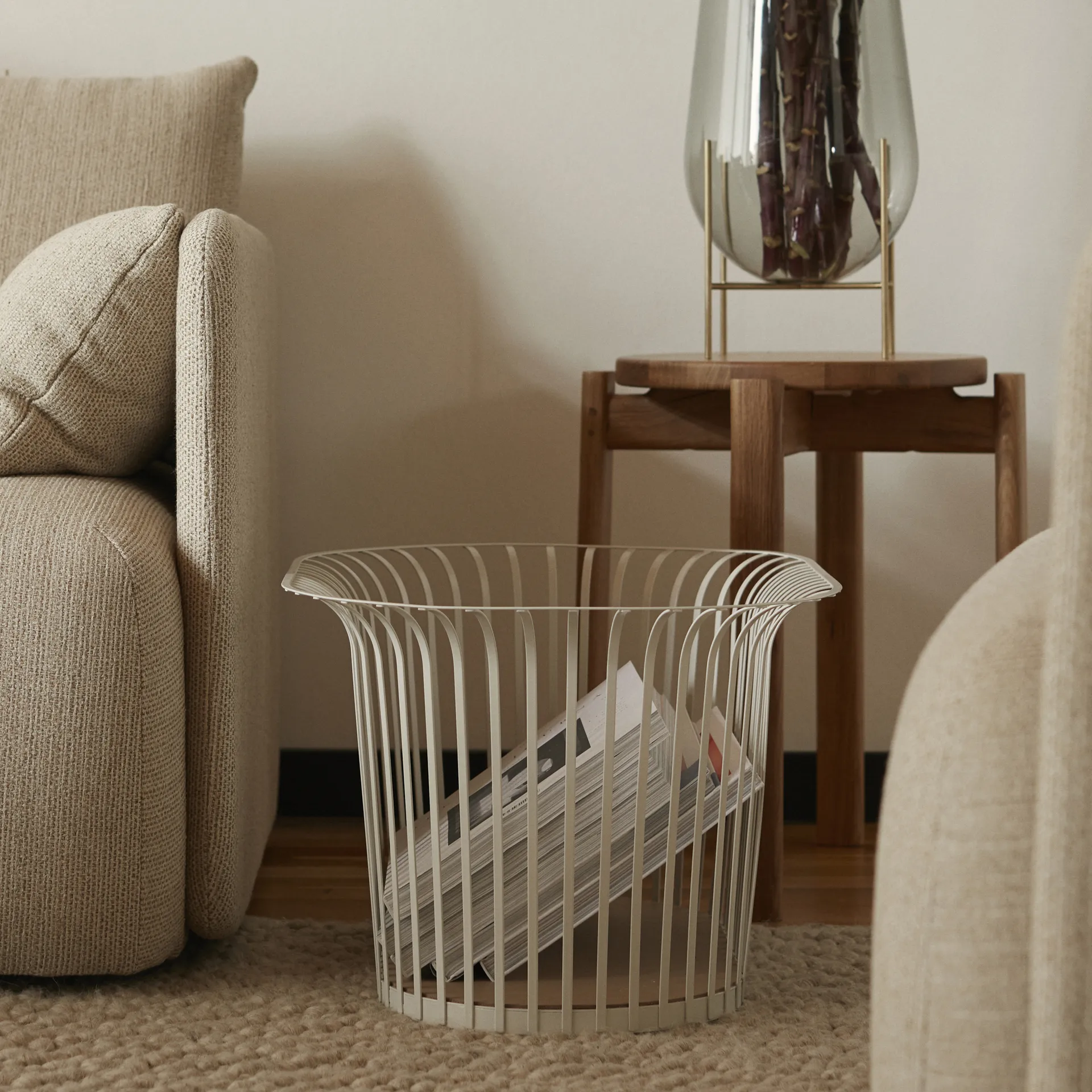 Cesta Ribbon, marfil Audo Copenhagen