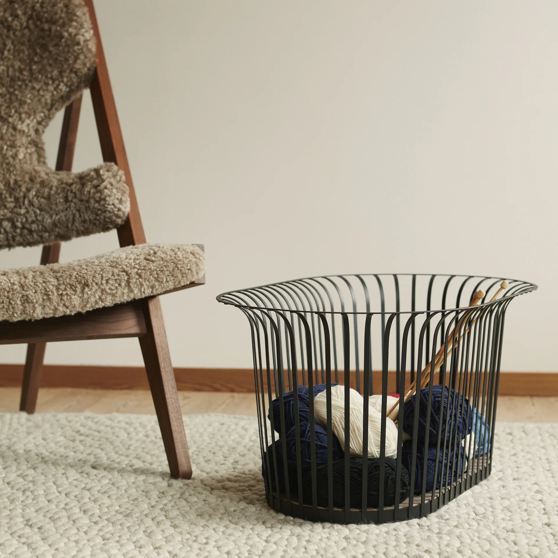 Cesta Ribbon, negro Audo Copenhagen