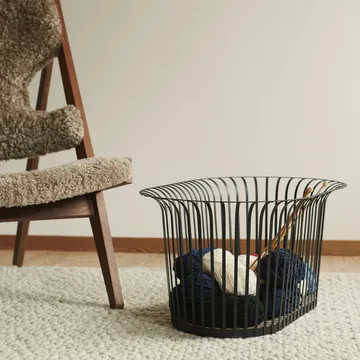 Cesta Ribbon - negro - Audo Copenhagen