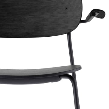 Co Chair matSilla con armstöd - Roble negro - Audo Copenhagen