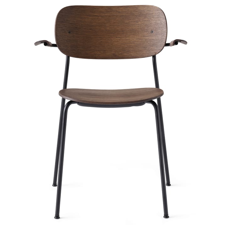 Co Chair matSilla con armst�öd - Roble teñido oscuro - Audo Copenhagen