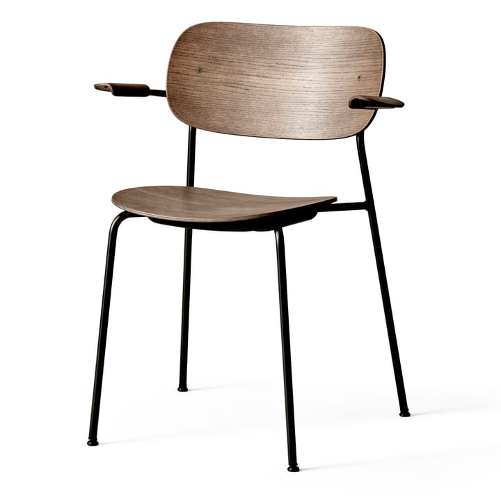 Co Chair matSilla con armstöd, Roble teñido oscuro Audo Copenhagen