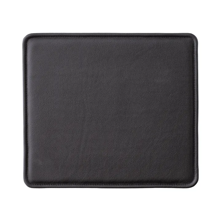 Cojín de asiento Mauro para silla - Cuero Madras Black - Audo Copenhagen