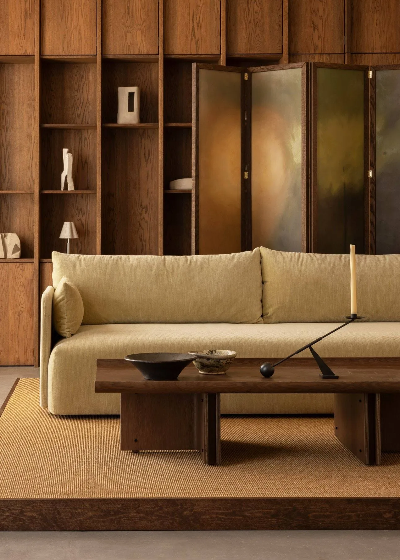 Conrad Lounge Table Oak, Roble teñido oscuro, 149x74 cm Audo Copenhagen
