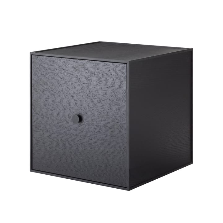 Cubo con puerta Frame 35 - fresno teñido de negro - Audo Copenhagen