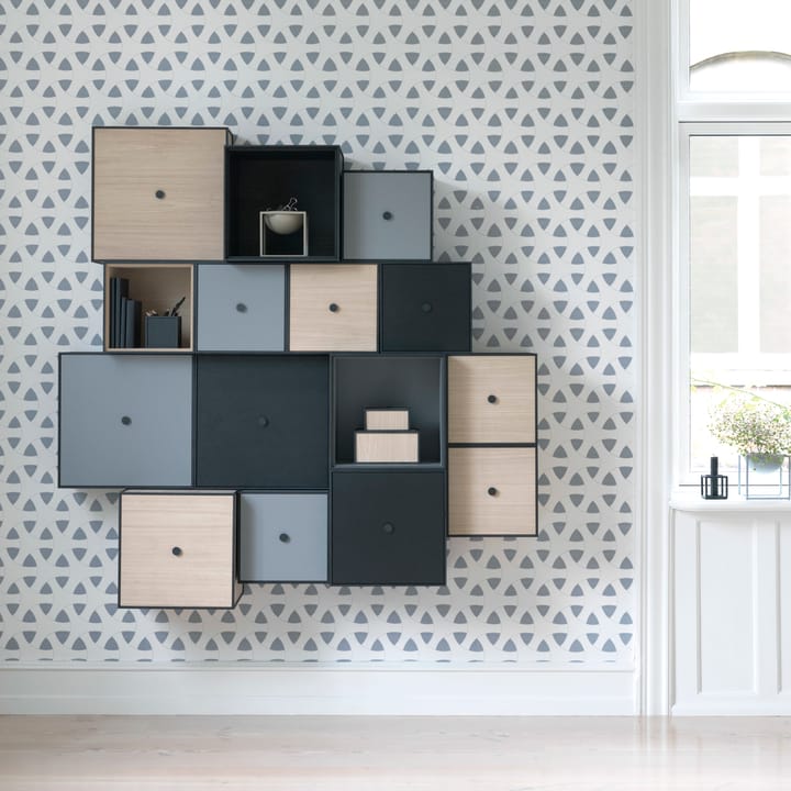 Cubo con puerta Frame 35, gris oscuro Audo Copenhagen
