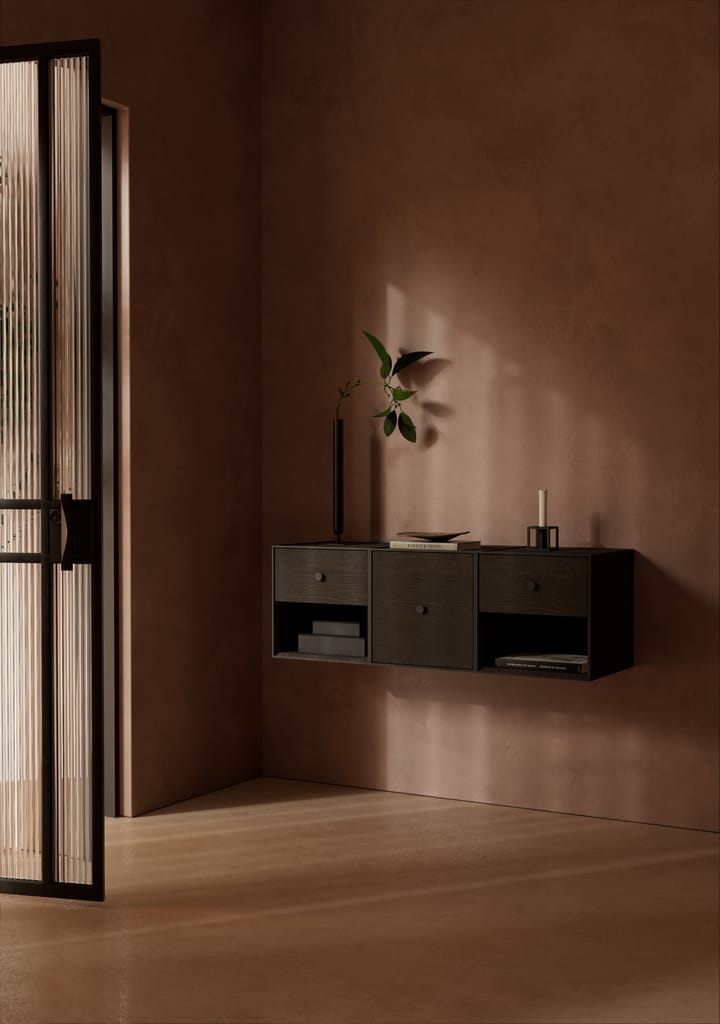 Cubo con puerta Frame 35, roble ahumado Audo Copenhagen