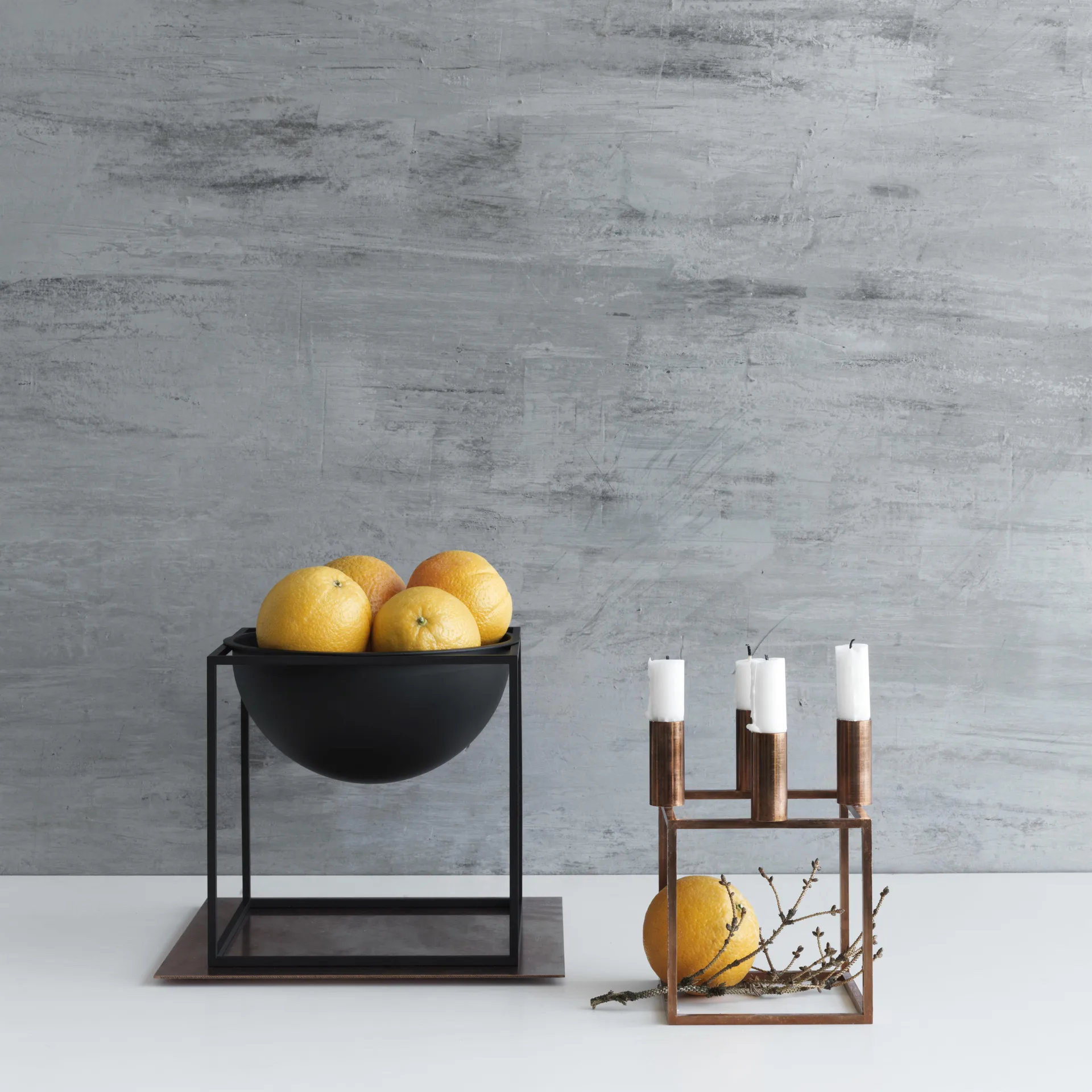 Cuenco Kubus grande, negro Audo Copenhagen