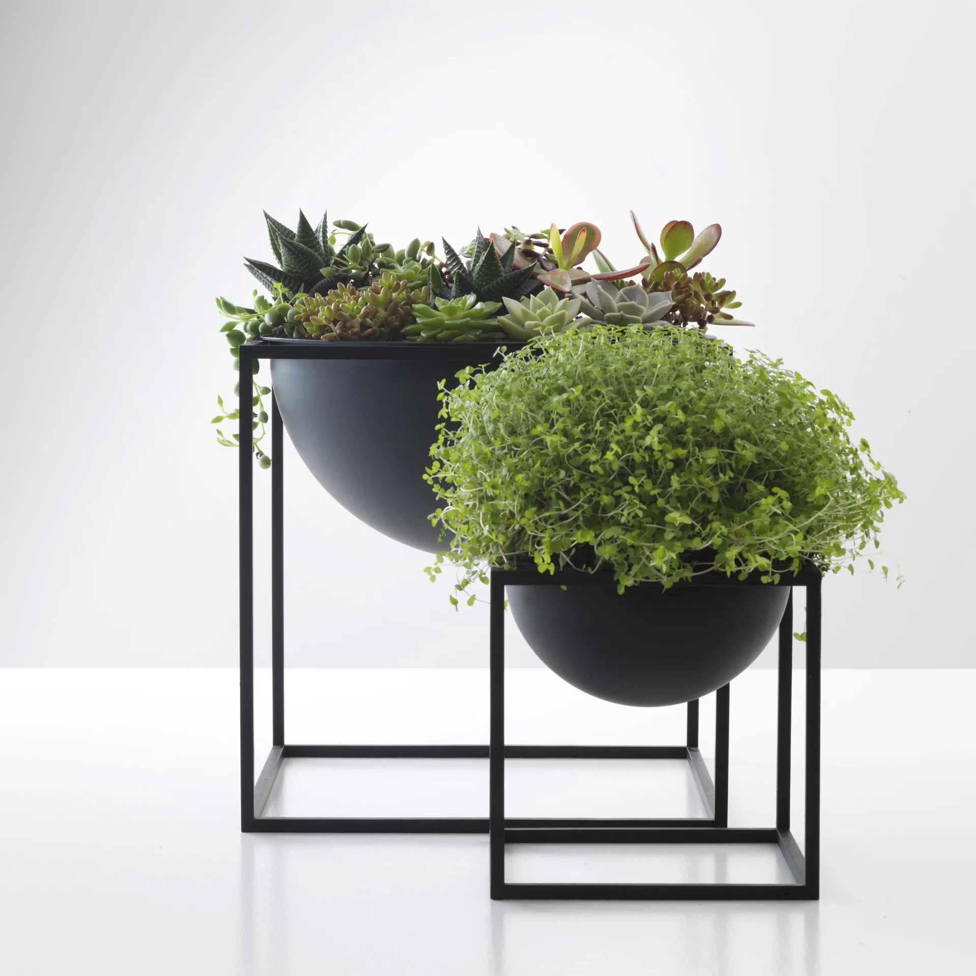 Cuenco Kubus grande, negro Audo Copenhagen