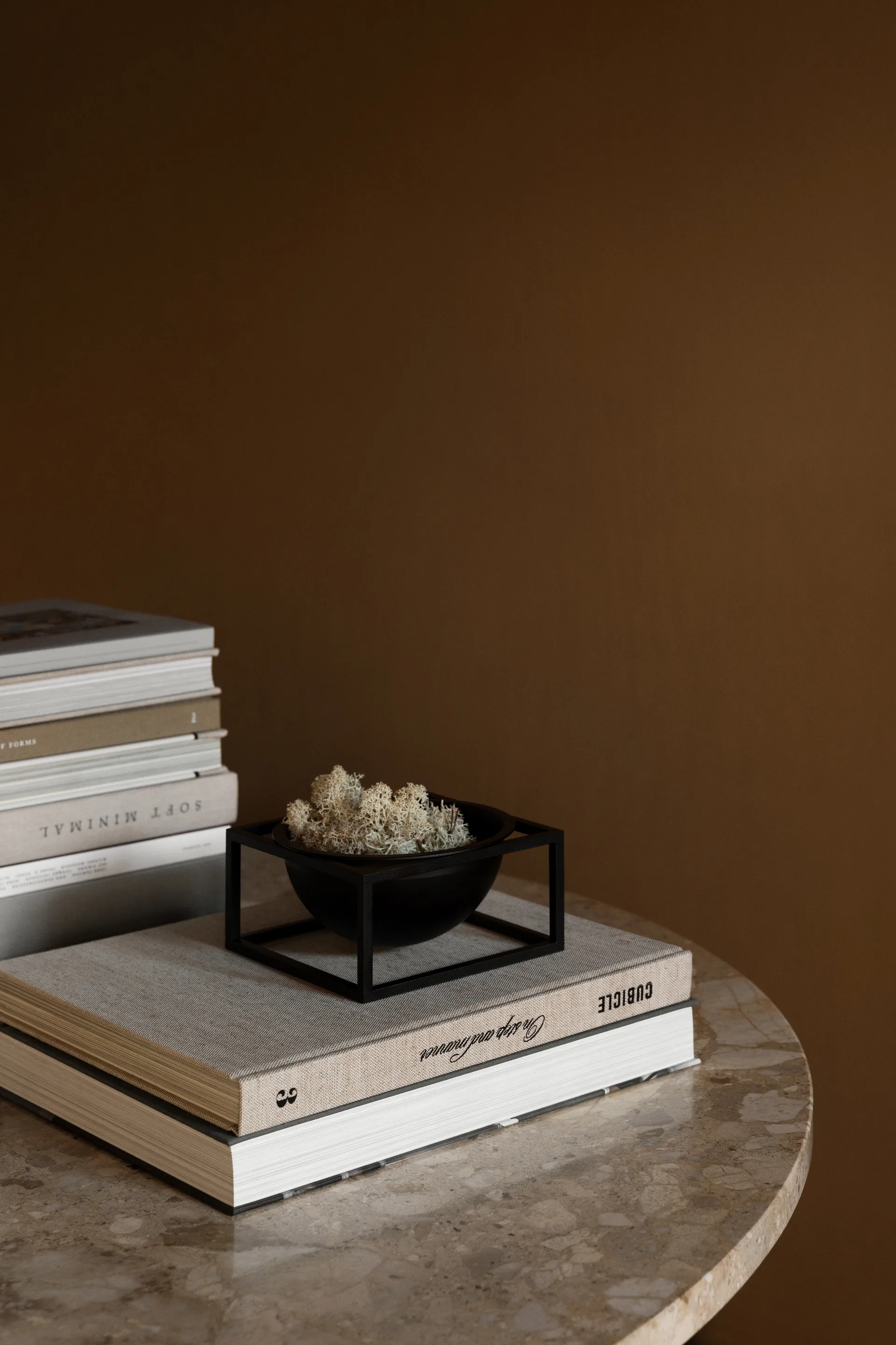 Cuenco Kubus pequeño bajo, negro Audo Copenhagen