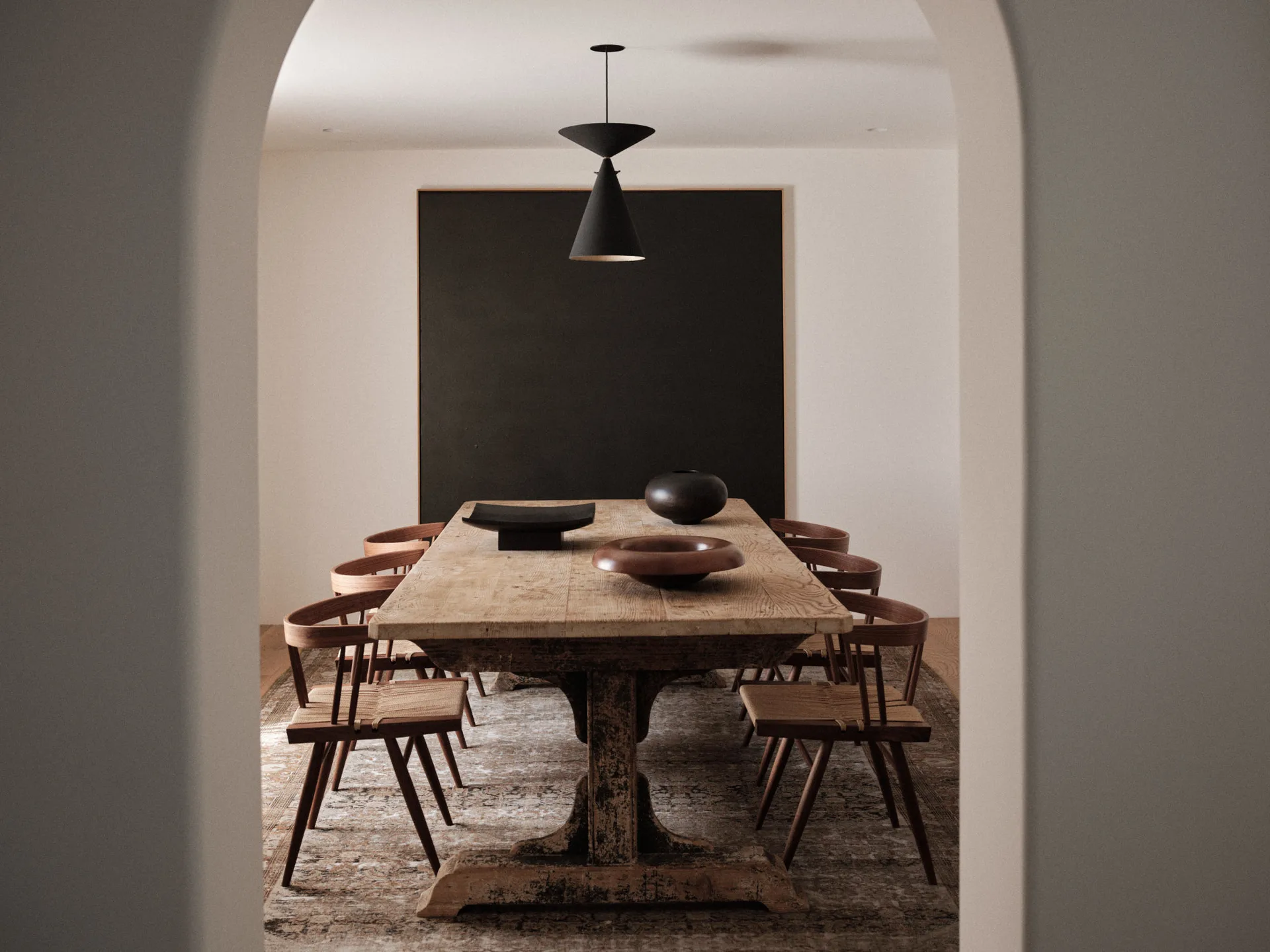 Cuenco Rond Ø42 cm, Madera de haya Audo Copenhagen