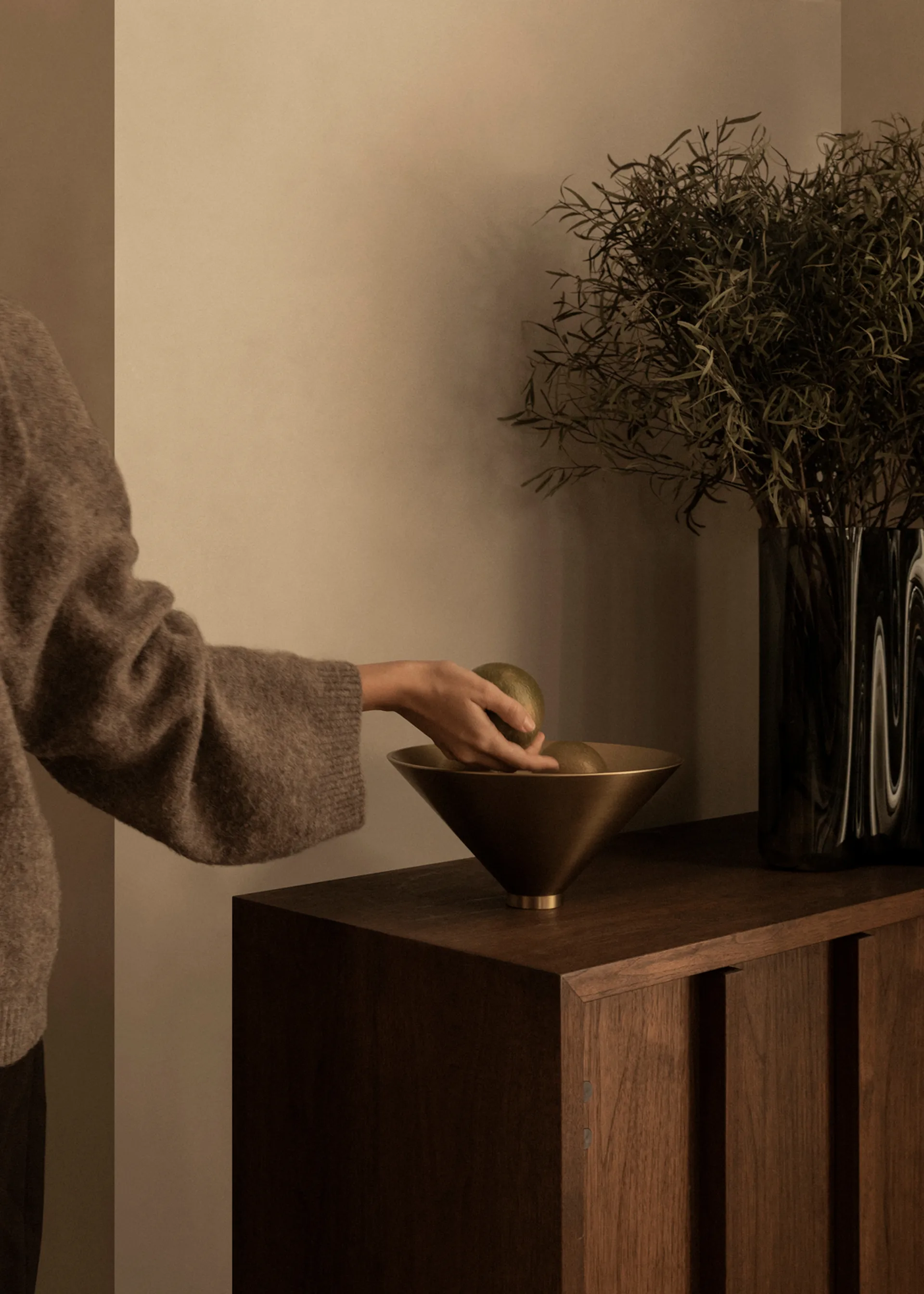 Cuenco Taper Ø26 cm, Latón Audo Copenhagen