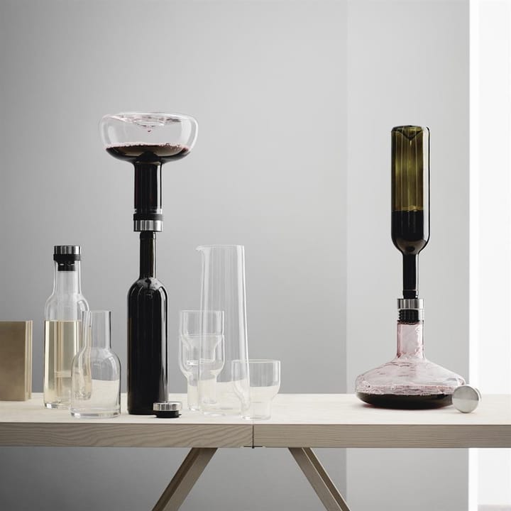 Decantador de vino Deluxe, acero inoxidable Audo Copenhagen